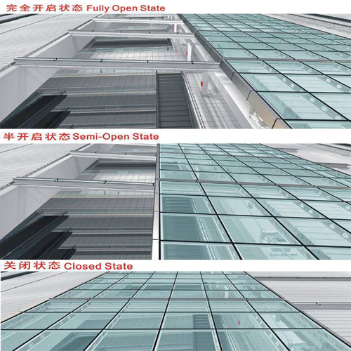 開(kāi)合屋頂案列