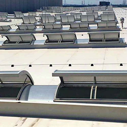 圓拱型排煙天窗案列